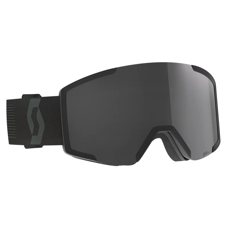 Scott Shield + Extra Lens Skibril - Zwart