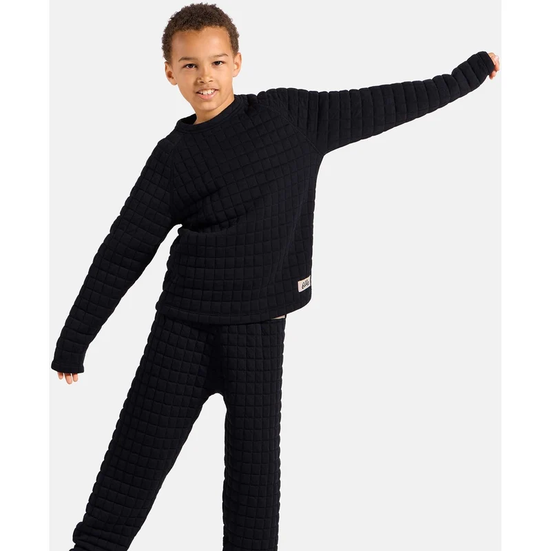 quilted kids base layer shirt