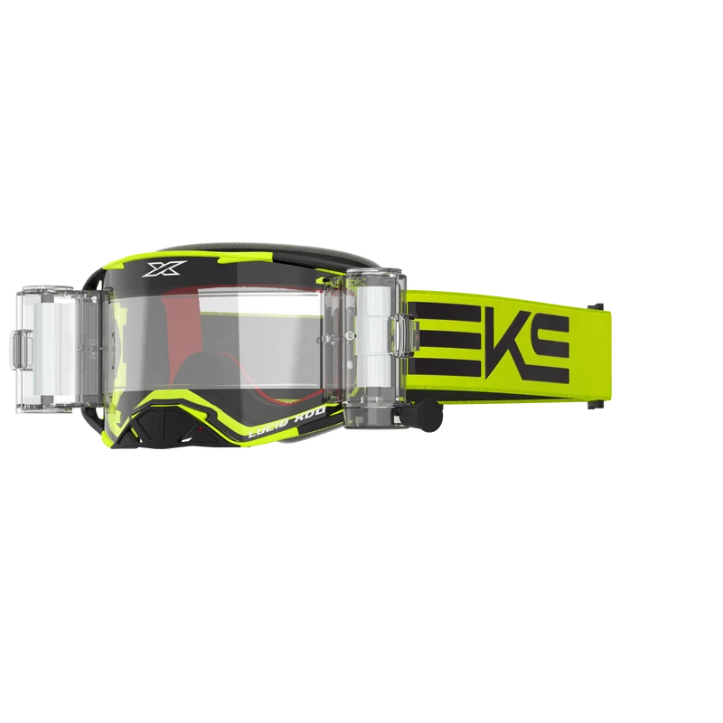 Lucid Goggle Race Pack Flo Yellow, Black - Zip Off