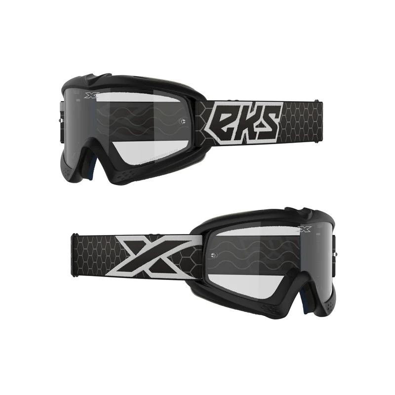 XGROM Clear Youth Goggle Black & White