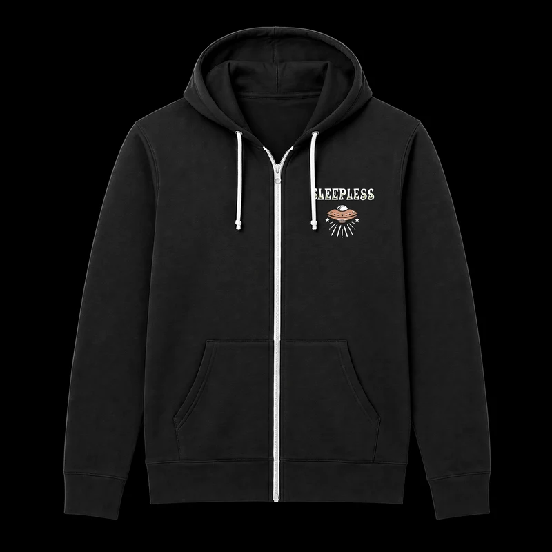 Flying Saucer Joshua Tree UFO Hoodie