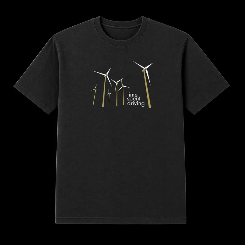 Patterson Pass Windmills T-Shirt