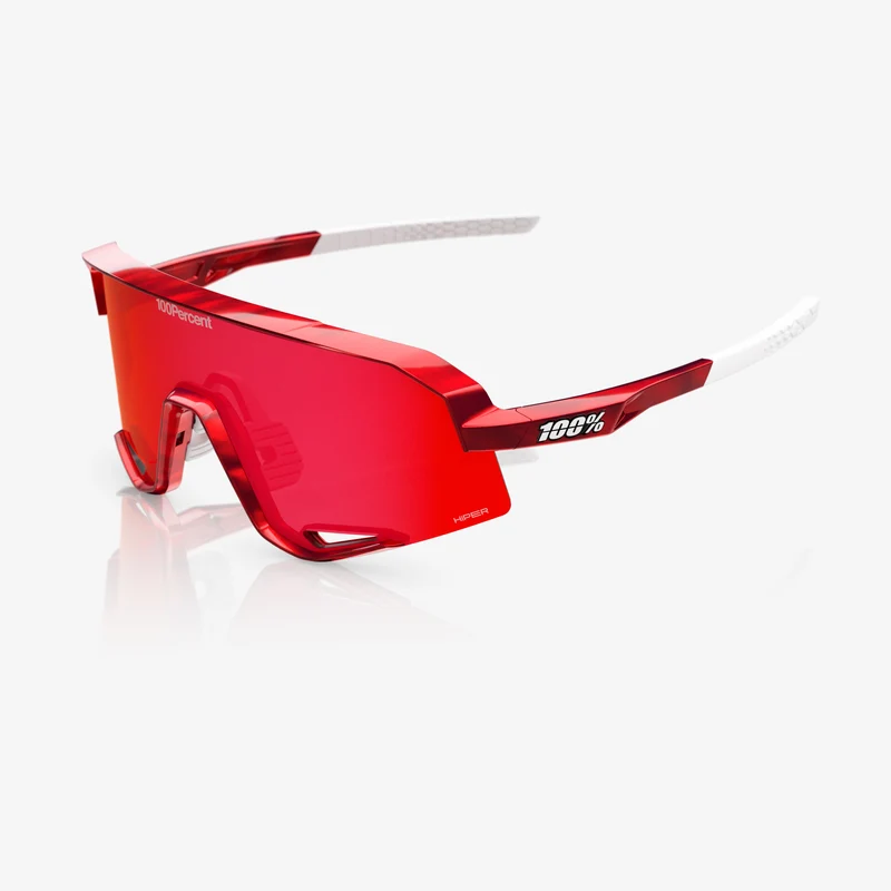 SLENDALE Pidcock Gloss Red Holographic HiPER Fire Red Mirror Lens