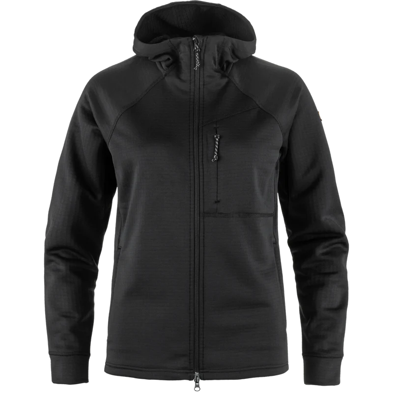 Abisko Grid Fleece Hoodie W