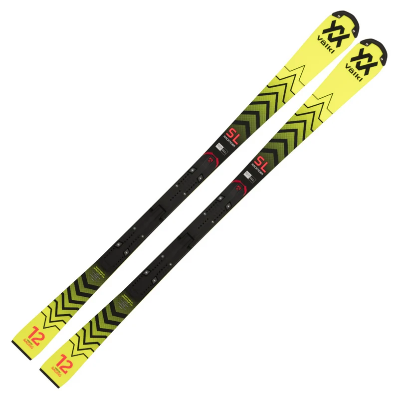 2023 Volkl Racetiger SL R Junior Skis w/ Race Plate