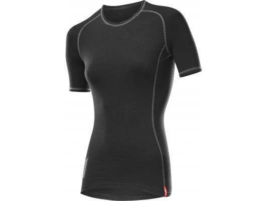 Loffler Thermoshirt Korte Mouw Thermoshirt Korte Mouwen Marinowol Dames - Zwart