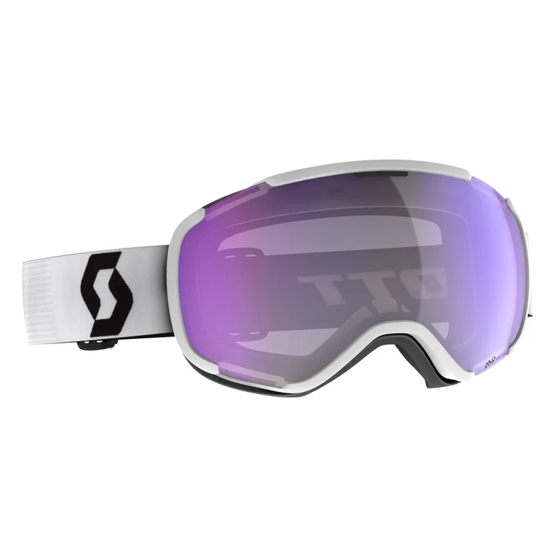 Scott Faze II LS Skibril - Wit/Zwart/Blauw