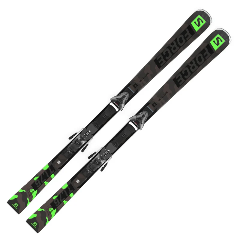 2023 Salomon S/Force Ti 76 Skis w/ Z12 GW Bindings