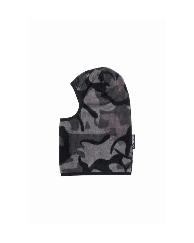 Airblaster Cozy Fleece Face Tube Black Dinoflage XL