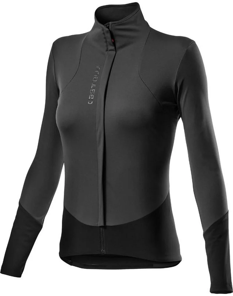 CASTELLI BETA ROS W JACKET DARK GRAY BLACK