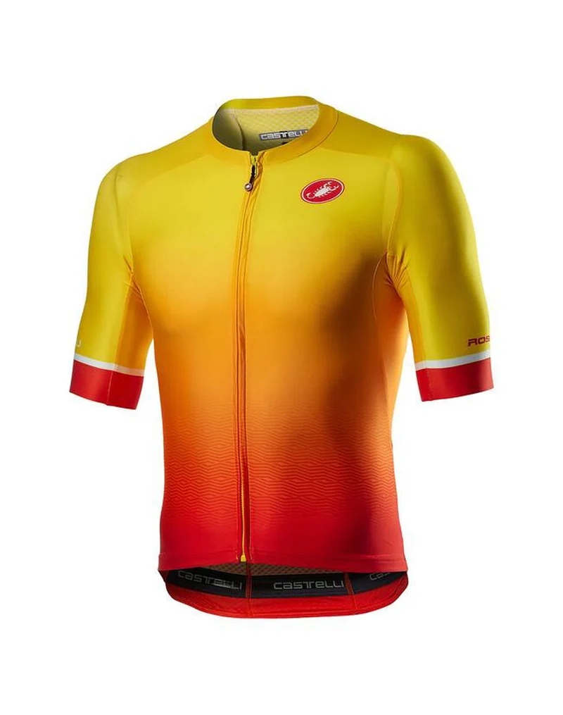 CASTELLI AERO RACE 6.0 單車衫 短袖騎行衣 天紅色