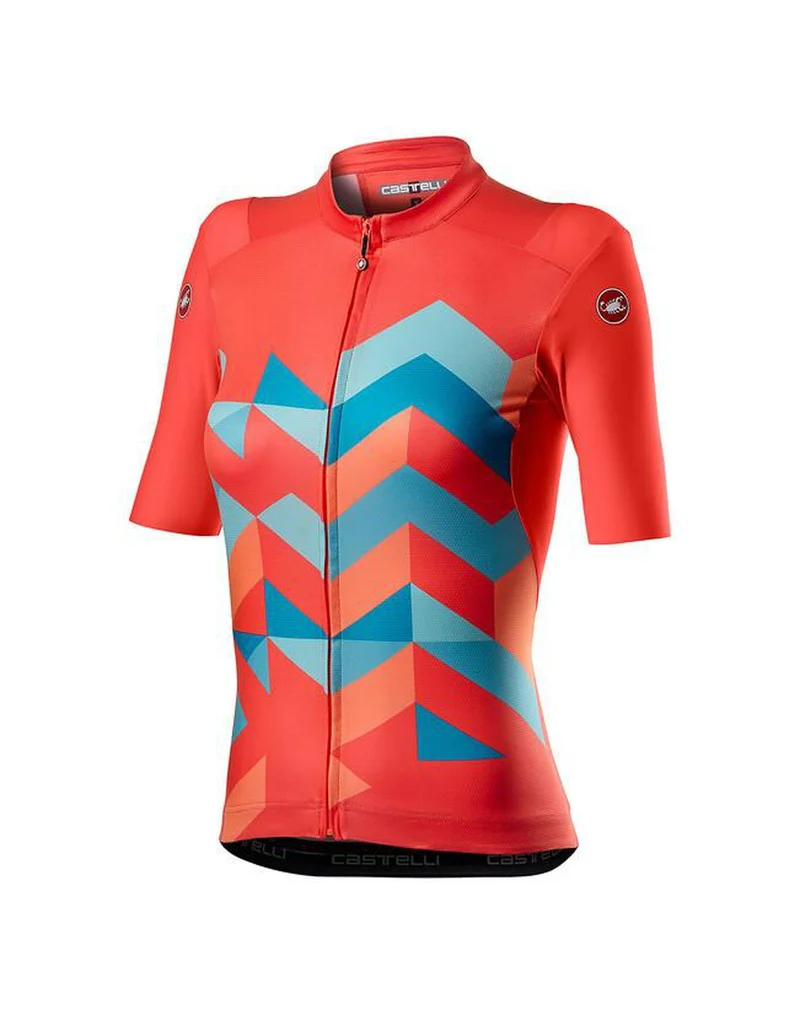 CASTELLI UNLIMITED W JERSEY BRILLIANT PINK