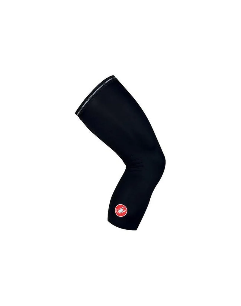 CASTELLI UPF 50 + LIGHT KNEE SLEEVES BLACK