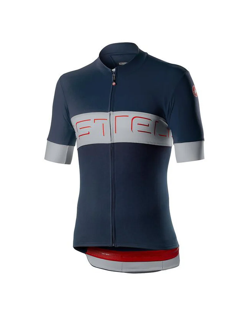 CASTELLI PROLOGO VI JERSEY SAVILE BLUE SILVER GRAY SAVILE 單車衫