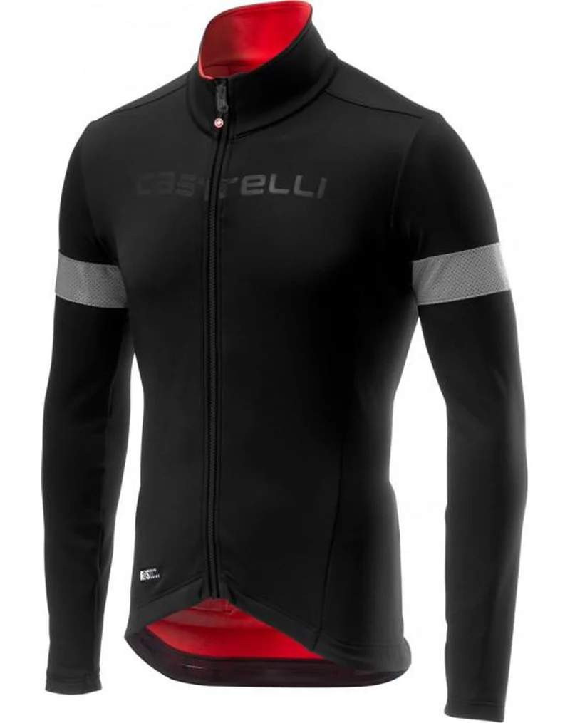 CASTELLI NELMEZZO RoS JERSEY BLACK RED 單車衫