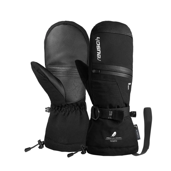 Reusch Lando R-TEX XT Mitten skiwanten zwart/grijs