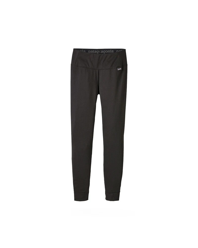Patagonia Womens Capilene Midweight Bottoms Black