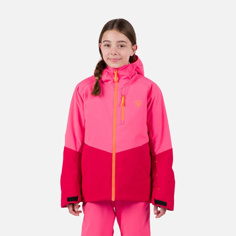 Rossignol Jr Wispile Ski Jas Kinder - Roze/Rood