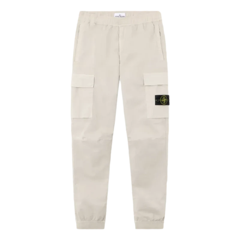 Stone Island Cargo Broek Lichtgrijs - Match Laren