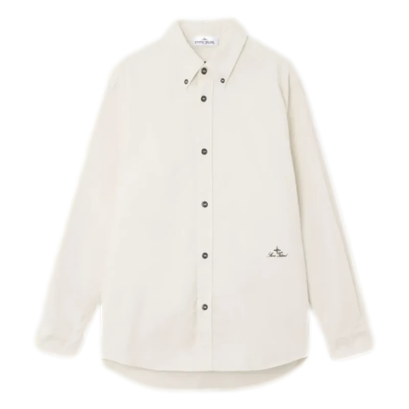 Stone Island Long-Sleeve Shirt Ivoor - Match Laren