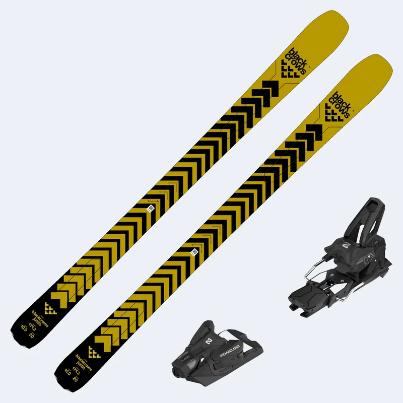 2026 Black Crows Justis Skis with Salomon Strive 14 GW Bindings