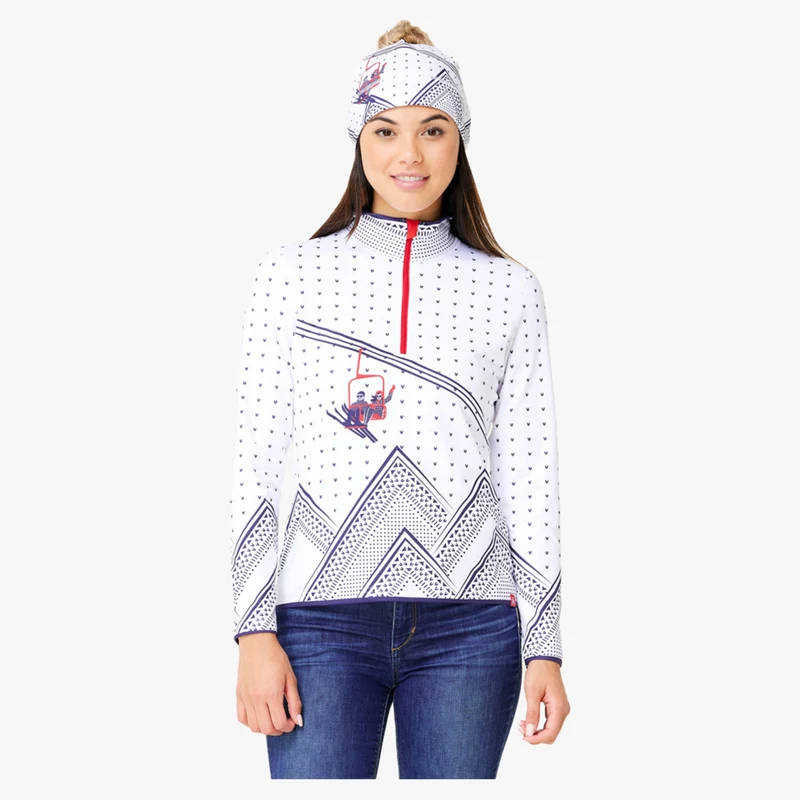 Krimson Klover Adrenaline Women's 1/4 Zip Baselayer Top