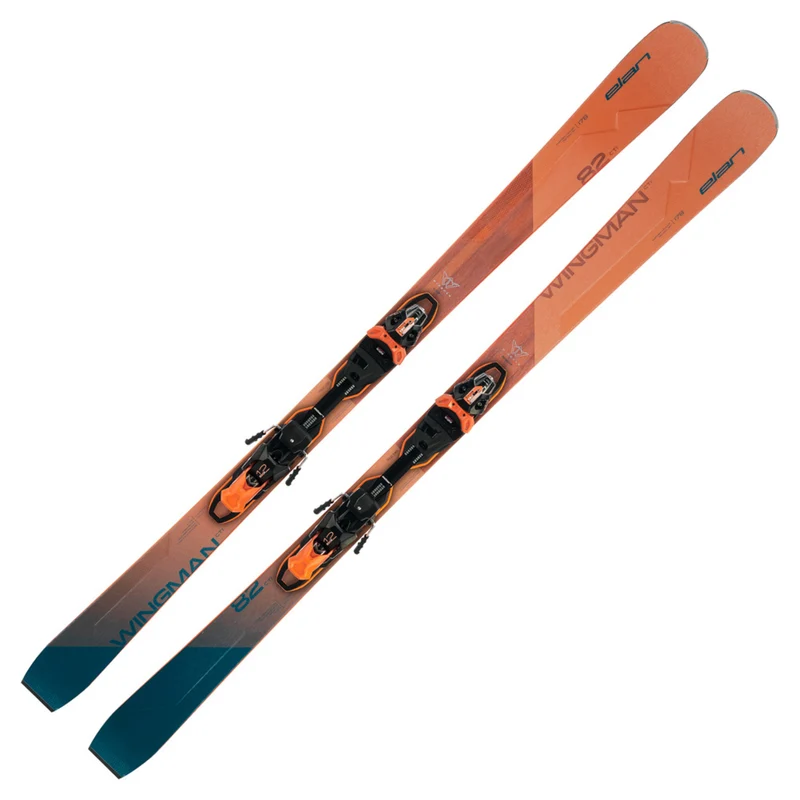 2023 Elan Wingman 82 CTI FX Skis w/ EMX 12 Bindings