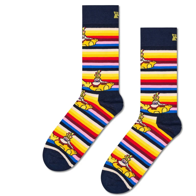 Beatles All On Board Sock