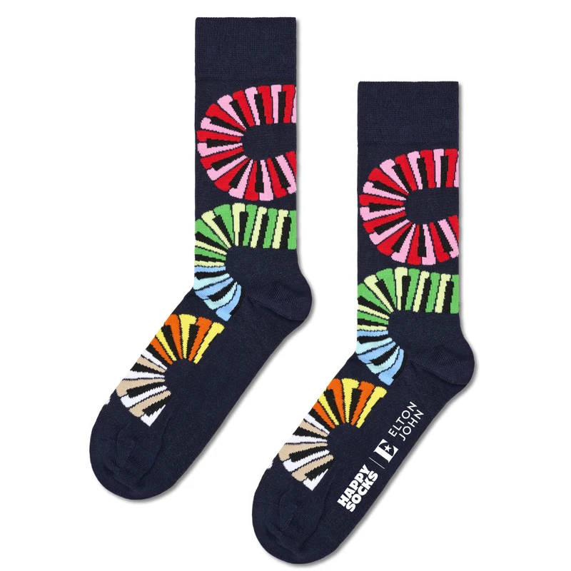 Piano Notes Sock