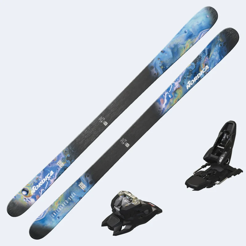 2026 Nordica Unleashed 98 CA Skis with Marker Squire 11 Bindings