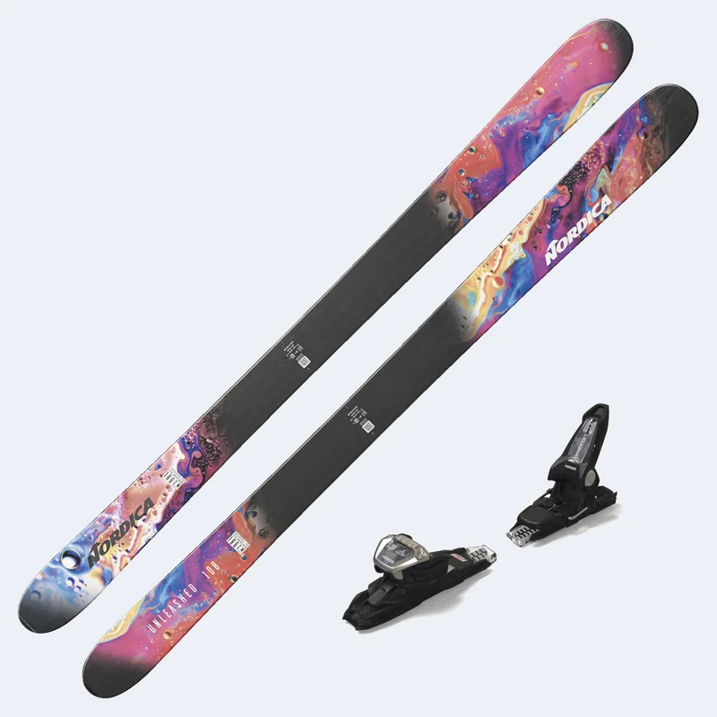 2026 Nordica Unleashed 108 Demo Skis W/ GRIFFON 13 Demo Bindings