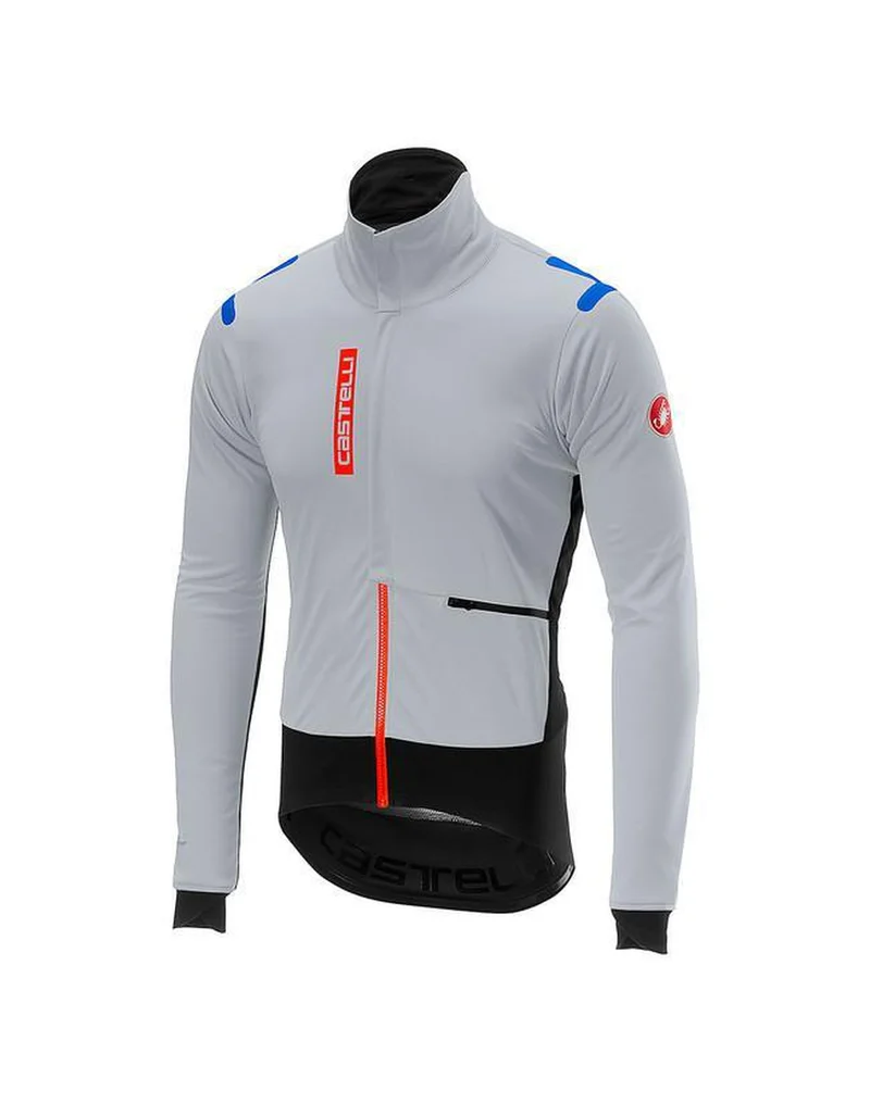 CASTELLI ALPHA ROS JACKET SILVER GRAY BLACK