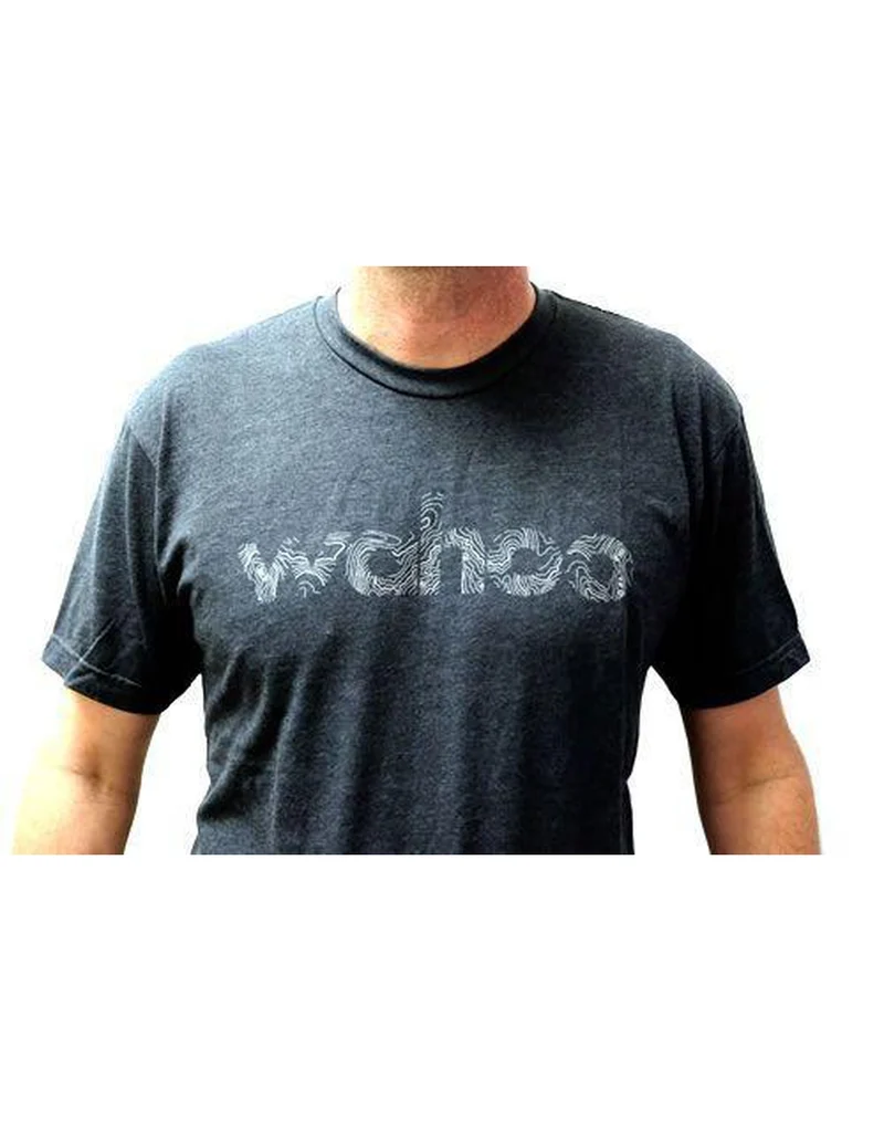 WAHOO T-SHIRT MAP LOGO 灰色