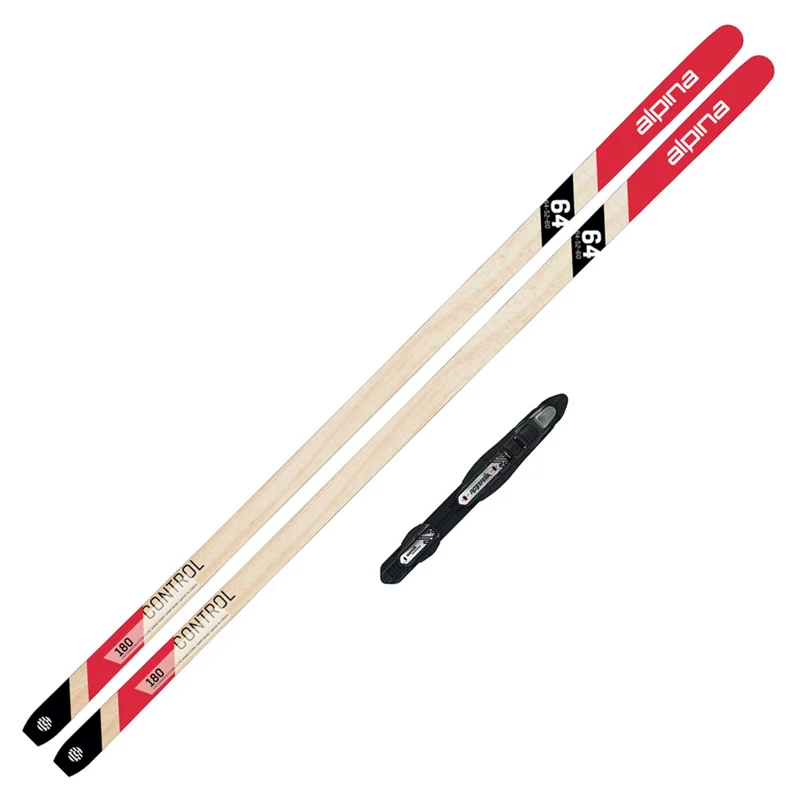 2022 Alpina Control 64 Cross Country Touring Skis w/ Tour Auto Binding