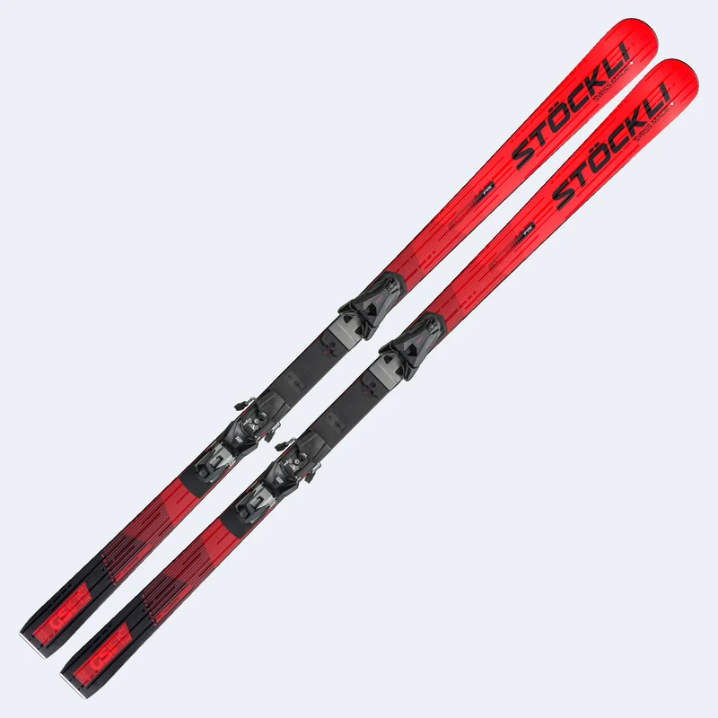 2027 Stockli Laser GS FIS Junior Skis W/ 97 GS Plate and WRT 12I Bindings
