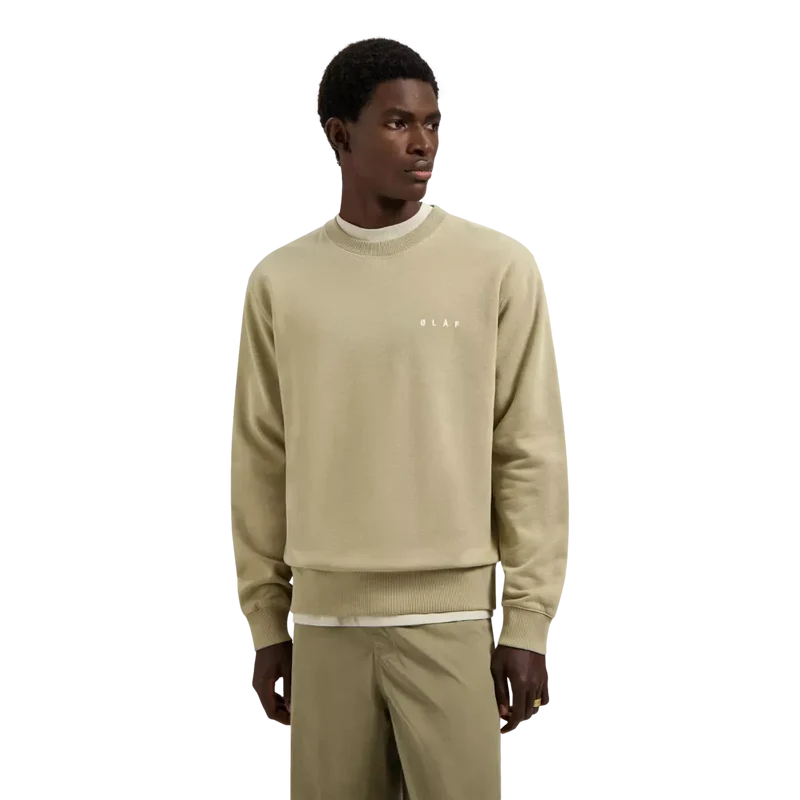 Olaf Brushstroke Face Crewneck - Match Laren