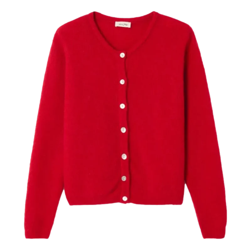 American Vito Vest Rood - Sisera Laren
