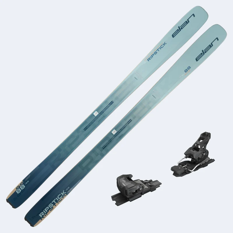 2026 Elan Ripstick 88 Women's Demo Skis W/ Attack 14 Demo Bindings