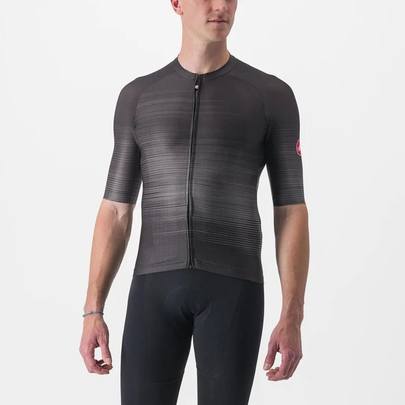 CASTELLI AERO RACE 6.0 單車衫 短袖騎行衣 淺黑色