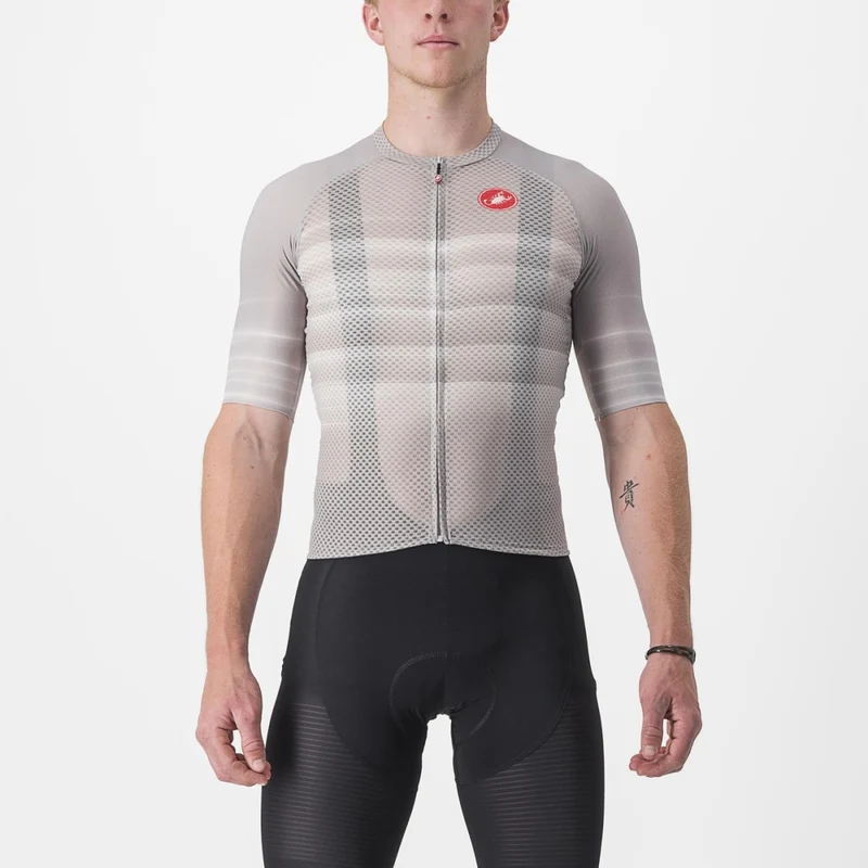 CASTELLI CLIMBER'S 3.0 SL2 單車衫 短袖騎行衣 銀灰色
