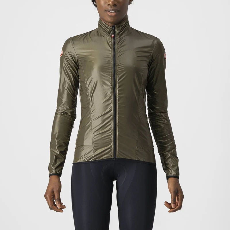 CASTELLI ARIA SHELL 女裝 輕量風褸 啡色