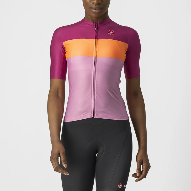 CASTELLI AERO PRO WOMEN JERSEY PINK/CORAL FLASH/MAGENTA 單車衫