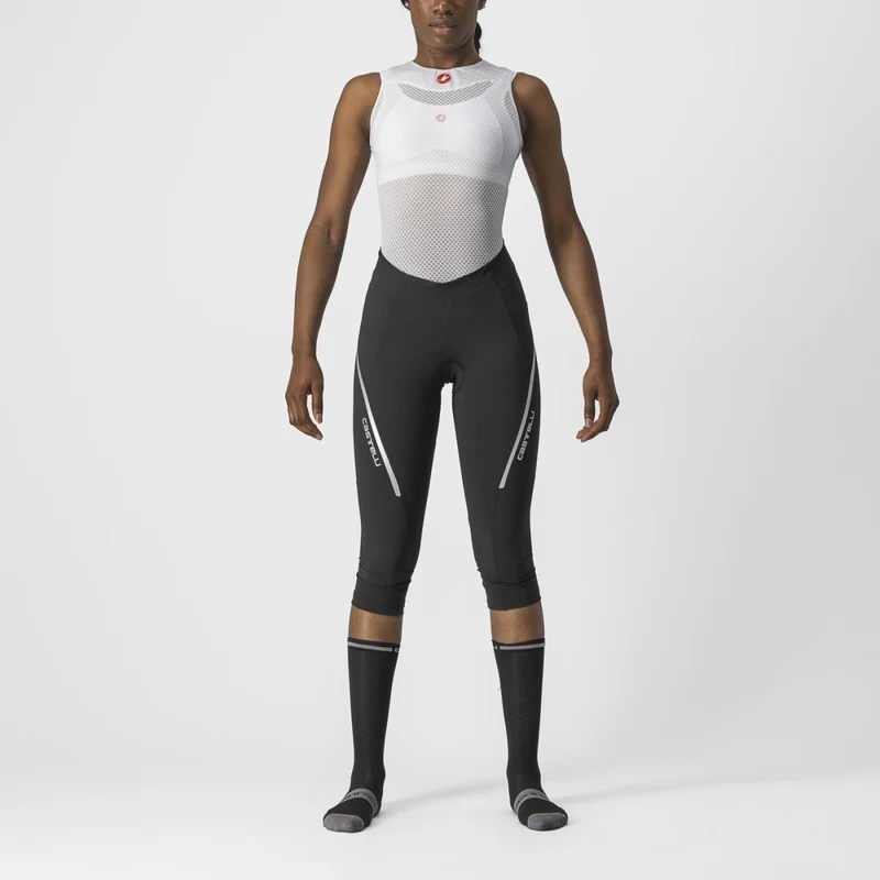 CASTELLI VELOCISSIMA 3 KNICKER 單車褲 黑-銀