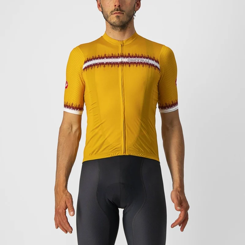 CASTELLI GRIMPEUR JERSEY MUSTARD