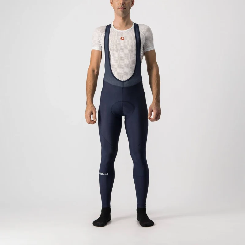 CASTELLI ENTRATA BIBTIGHT 單車褲 長褲 藍色