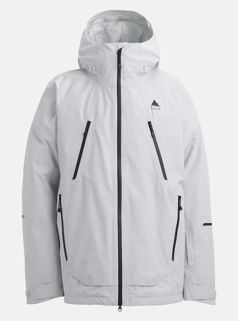 Burton Reserve Gore-Tex 2L Insulated Jacket Men Gray Cloud