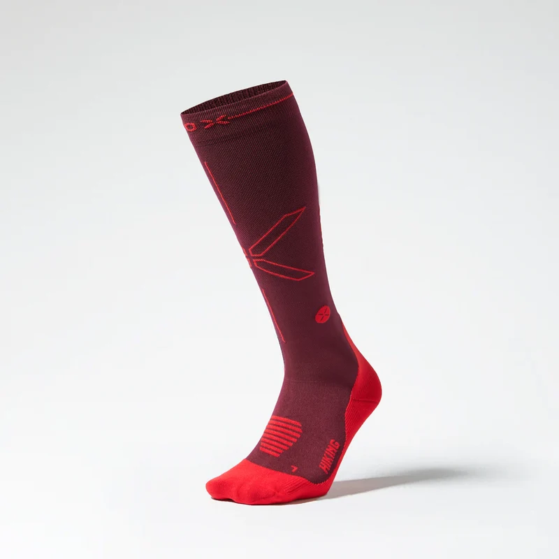 Dryarn® Hiking Socks Women | Bordeaux / Red