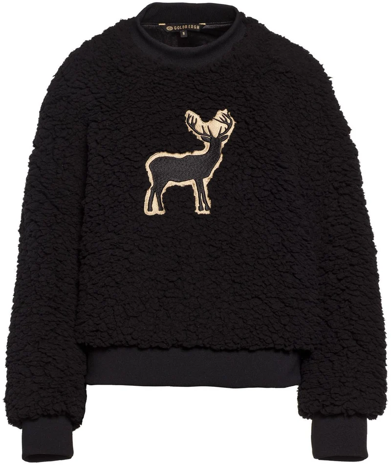 deer teddy sweater