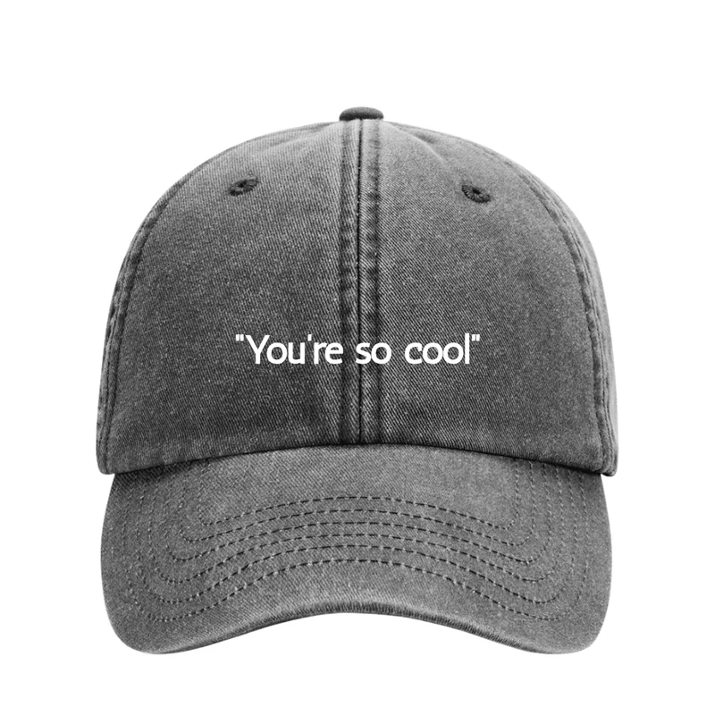 You're so cool - Vintage Cap black