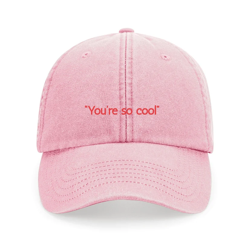 You're so cool - Vintage Cap pink